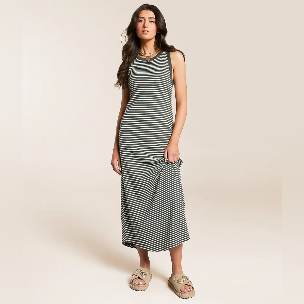 Z Supply Striped Maxi Dress